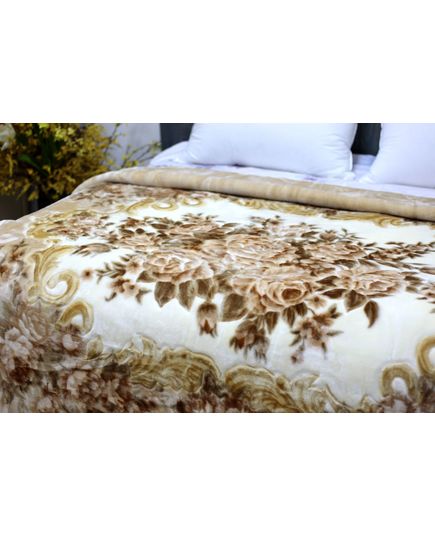 Плед 200х240 бежевый Superon 12015, изображение 5