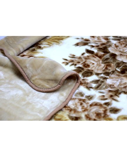 Плед 200х240 бежевый Superon 12015, изображение 6