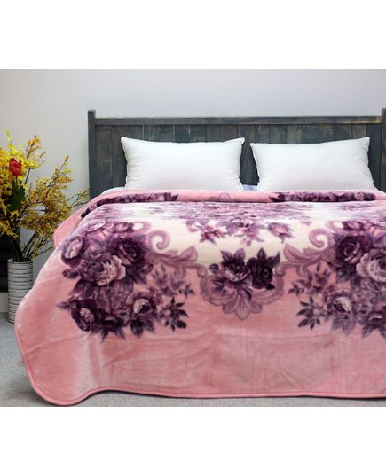 Плед 200х240 пудровый Superon 5317, изображение 4