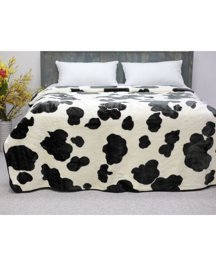 Плед 200х240 черный с белым Regenсy 9955, изображение 3