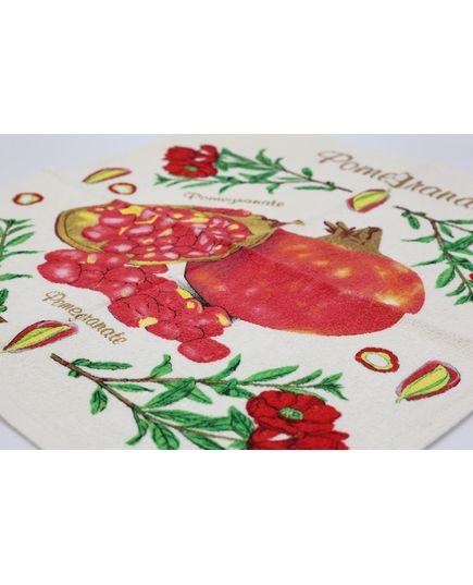 Полотенце кухонное красный с молочным Agipek 15050, изображение 3