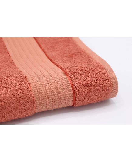 Полотенце 100х150 терракотовый Atilla 2619, изображение 2