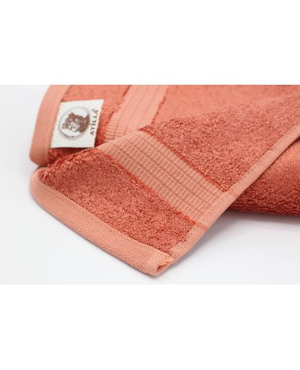 Полотенце 50х100 терракотовый Atilla 2421, изображение 3