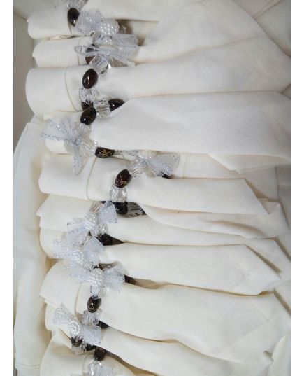 Скатерть 350 круглая молочный Finezza 16765, изображение 3