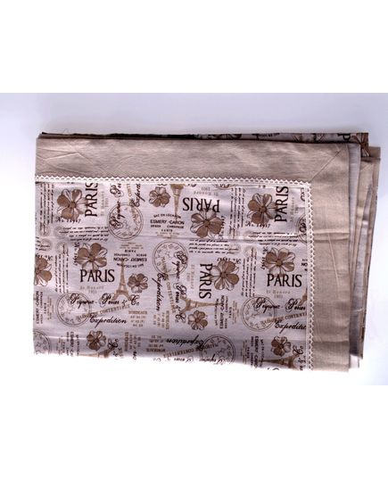 Скатерть 180х320 бежевый No Brand 18195, изображение 3