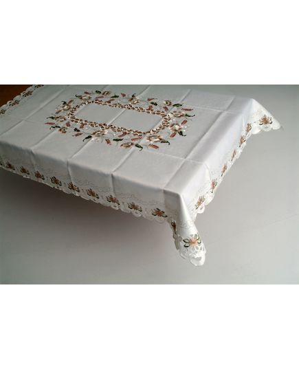 Скатертина 130х170 бежевий TD Seul 10423, зображення 2