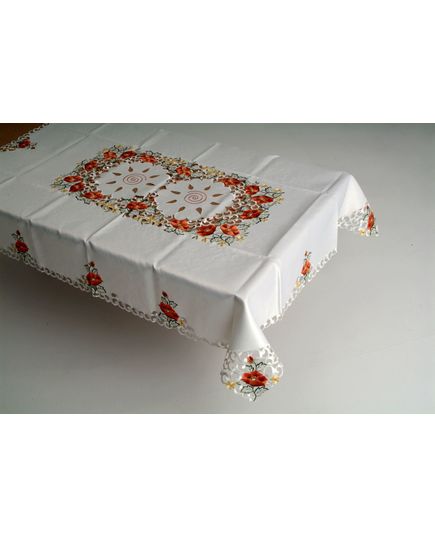 Скатертина 130х170 білий TD Seul 10402, зображення 2