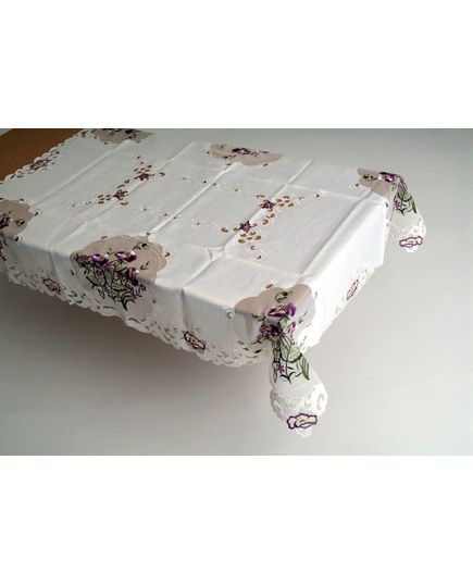 Скатерть 130х170 белый TD Seul 10408, изображение 2