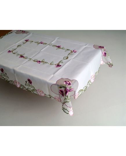 Скатертина 130х170 білий TD Seul 10439, зображення 2