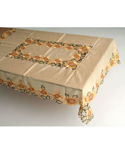 Скатерть 130х170 желтый TD Seul 10415, изображение 2