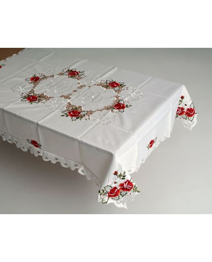 Скатертина 130х170 білий TD Seul 9400, зображення 2