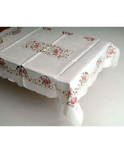 Скатертина 130х170 білий TD Seul 9318, зображення 2