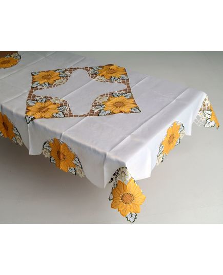 Скатерть 130х170 белый TD Seul 9411, изображение 3