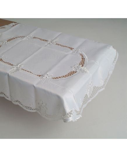 Скатерть 160х220 белый TD Seul 10457, изображение 2