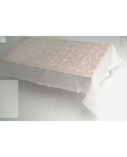 Скатертина 160х220 білий TD Seul 11976, зображення 2