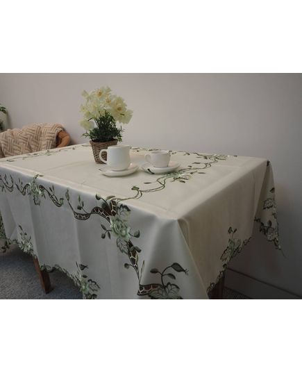 Скатертина 130х170 молочний TD Seul 9362, зображення 3