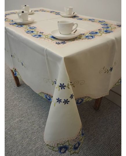 Скатертина 130х170 молочний TD Seul 10466, зображення 3