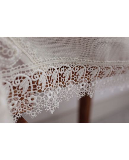 Скатерть 110х160 молочный Magik Colection 20402, изображение 3