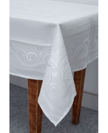 Скатерть 110х160 белый Magik Colection 20405, изображение 3