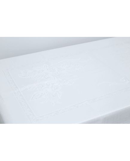 Скатерть 110х160 белый Magik Colection 20405, изображение 4