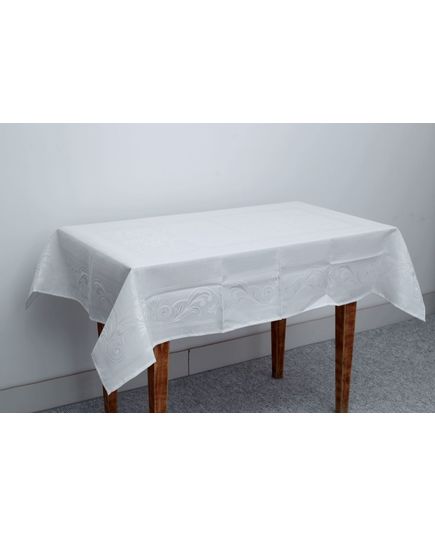 Скатерть 110х160 белый Magik Colection 20405, изображение 5
