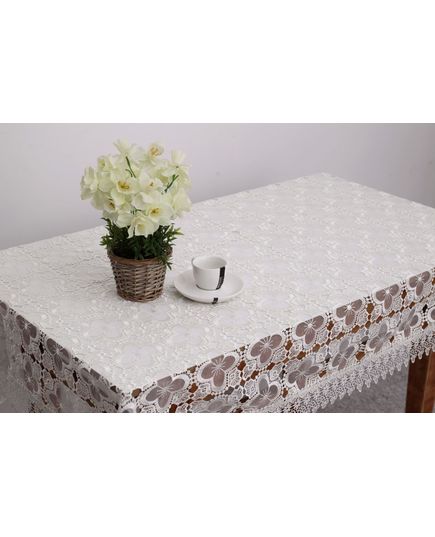 Скатертина 110х160 молочний Magik Colection 20425, зображення 6