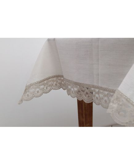 Скатерть 160х260 бежевый Magik Colection 18591, изображение 3