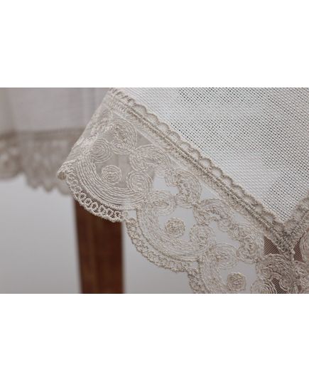 Скатерть 160х260 бежевый Magik Colection 18591, изображение 2