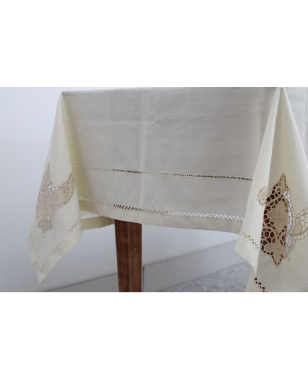 Скатерть 180х320 бежевый No Brand 18175, изображение 3