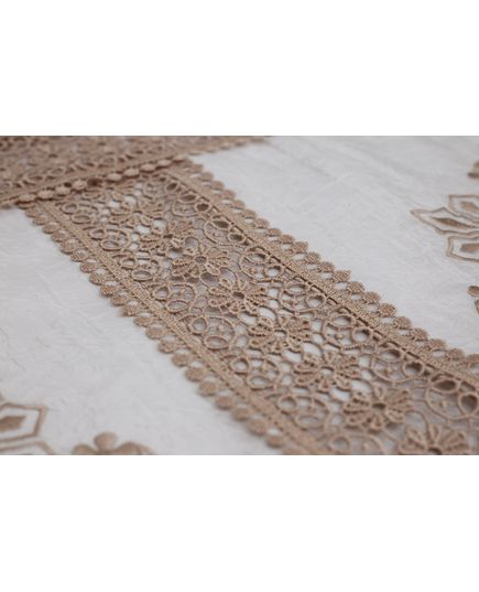 Скатерть 110х160 бежевый Ayova 2672, изображение 3