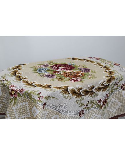 Скатерть 160 бежевый Sagol 19289, изображение 6