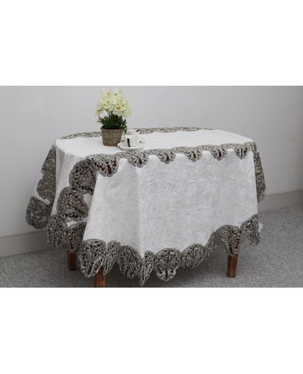 Скатерть 200х200 белый ACME Home Tekstil 19705, изображение 4