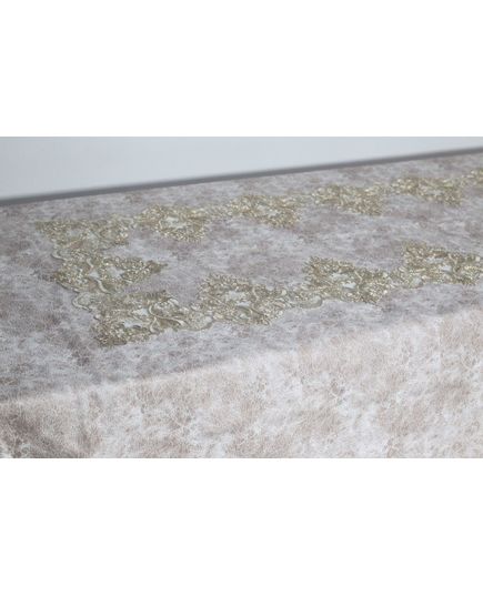 Скатерть 160х260 кофейный Magik Colection 21433, изображение 3