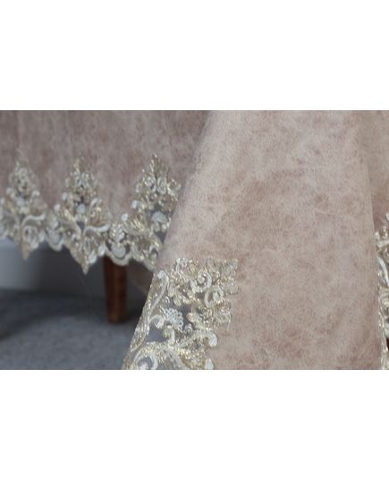 Скатертина коричневий Magik Colection 21435, зображення 6