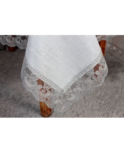 Скатерть 160х220 серый ACME Home Tekstil 21404, изображение 3