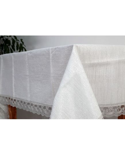 Скатерть 160х220 серый ACME Home Tekstil 21404, изображение 4