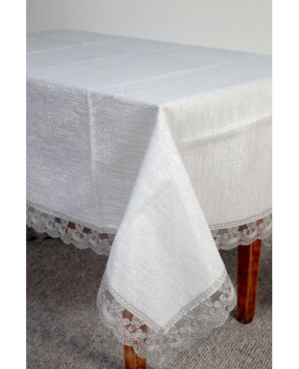 Скатерть 160х260 серый Magik Colection 21400, изображение 4