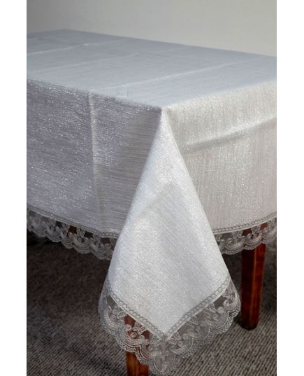Скатерть 160х260 серый Magik Colection 21400, изображение 2