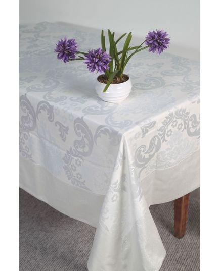 Скатерть 160х260 серебристый Magik Colection 21419, изображение 2