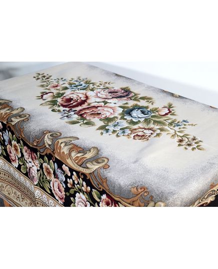 Скатерть 160х260 коричневый Magik Colection 20461, изображение 6