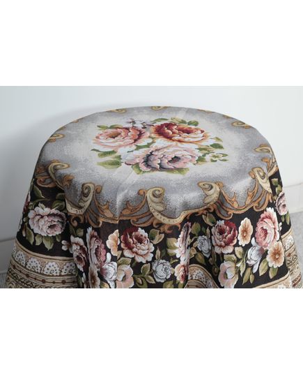 Скатертина 160 коричневий Magik Colection 21416, зображення 5