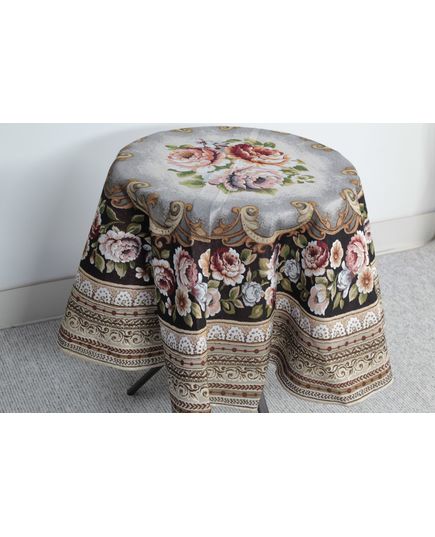 Скатертина 160 коричневий Magik Colection 21416, зображення 6