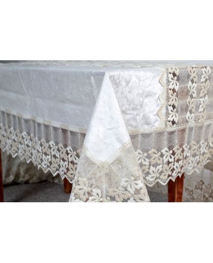 Скатерть 160х260 молочный Magik Colection 21421, изображение 2