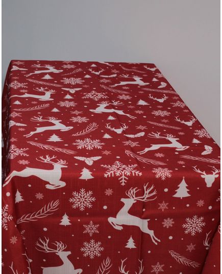 Скатерть 160х220 красный No Brand 21448, изображение 5