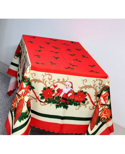 Скатерть 160х220 красный No Brand 21452, изображение 5