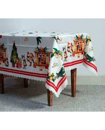 Скатерть 160х220 белый No Brand 21453, изображение 5