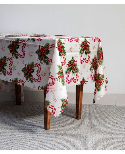 Скатерть 160х220 белый No Brand 21455, изображение 3