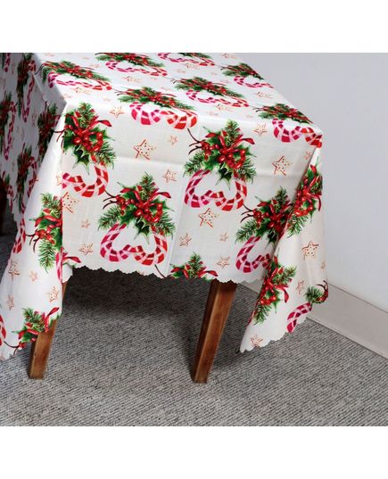 Скатерть 160х220 белый No Brand 21455, изображение 4