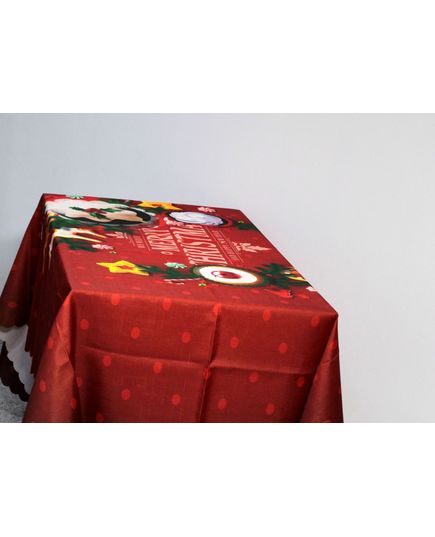 Скатерть 160х220 красный No Brand 21446, изображение 5