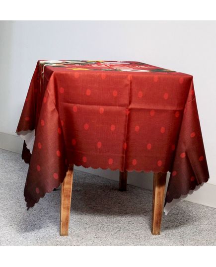 Скатерть 160х220 красный No Brand 21446, изображение 6